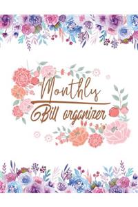 Monthly Bill Organizer