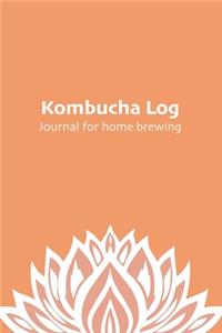 Kombucha Log: Journal for home brewing