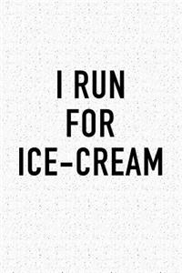 I Run for Ice Cream