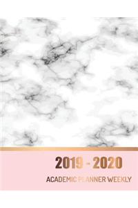 Academic Planner Weekly 2019 - 2020