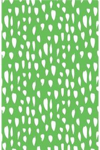 Bullet Journal Abstract Splashes Green