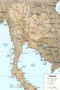 Current Map of Thailand Journal