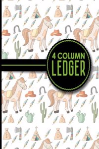 4 Column Ledger