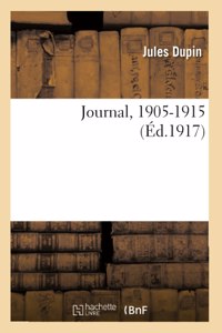 Journal, 1905-1915