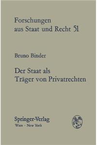 Der Staat ALS Trager Von Privatrechten