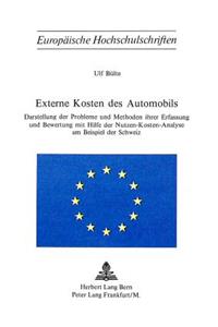 Externe Kosten des Automobils