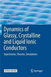 Dynamics of Glassy, Crystalline and Liquid Ionic Conductors