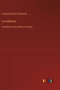 evidencia