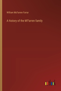 history of the M'Farren family