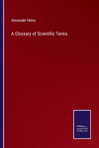 Glossary of Scientific Terms