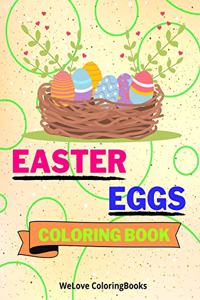 Easter Eggs Coloring Book
