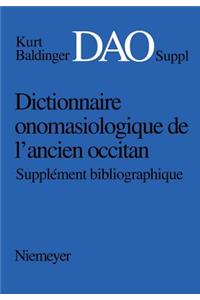 Dictionnaire onomasiologique de l'ancien occitan (DAO)