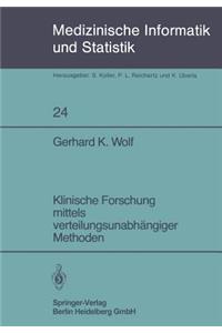Klinische Forschung Mittels Verteilungsunabhängiger Methoden