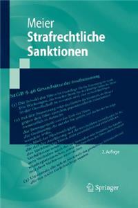 Strafrechtliche Sanktionen