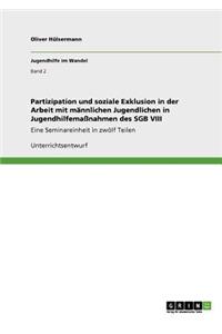 Partizipation und soziale Exklusion in der Arbeit mit männlichen Jugendlichen in Jugendhilfemaßnahmen des SGB VIII