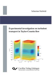 Experimental investigation on turbulent transport in Taylor-Couette flow