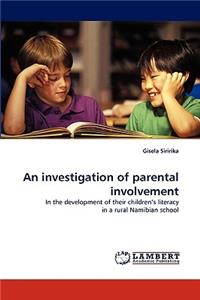 investigation of parental involvement