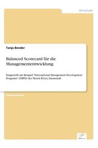 Balanced Scorecard für die Managemententwicklung