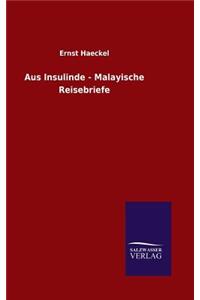 Aus Insulinde - Malayische Reisebriefe