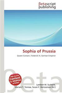 Sophia of Prussia