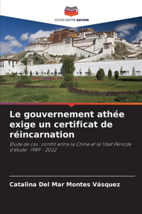 gouvernement athée exige un certificat de réincarnation