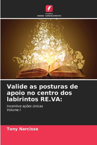 Valide as posturas de apoio no centro dos labirintos RE.VA