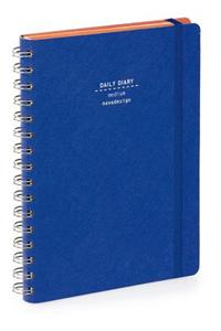 EY110BD.16 2016 DAILY DIARY MED BLUE DE