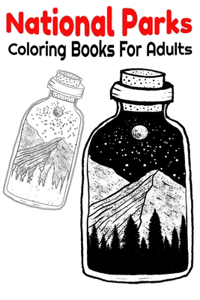 National Parks Coloring Books For Adults