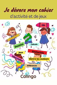 Je dévore mon cahier d'activité et de jeux
