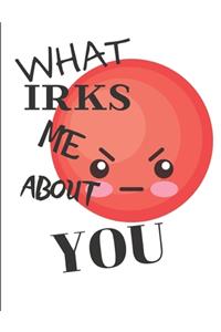 What Irks Me About You - Let It All Out