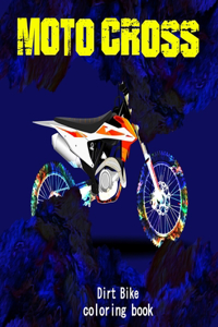 Motocross Coloring Book Dirt Bike Coloring Book