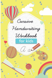 cursive handwriting workbook for kids