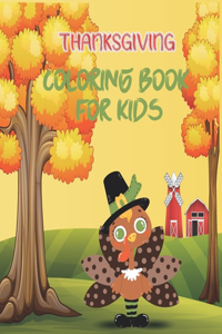 Thanksgiving Coloring Book For Kids
