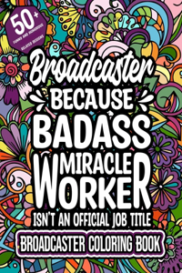 Broadcaster Coloring Book