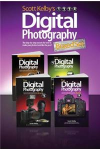 Scott Kelby's Digital Photography Boxed Set, Parts 1, 2, 3, and 4