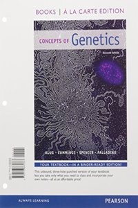 Concepts of Genetics, Books a la Carte Edition; Modified Masteringgenetics with Pearson Etext -- Valuepack Access Card -- For Concepts of Genetics
