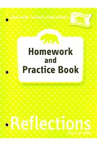 Harcourt School Publishers Reflections: Homework & Practice Book Reflections 07 Grade 2