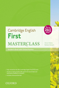 Cambridge English First Masterclass Student Book with Online Practice Test