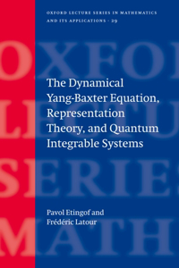 Dynamical Yang-Baxter Equation, Representation Theory, and Quantum Integrable Systems
