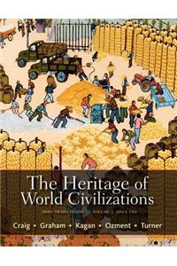 The The Heritage of World Civilizations Heritage of World Civilizations: Brief Edition, Volume 2 Plus New Mylab History with Etext -- Access Card Package