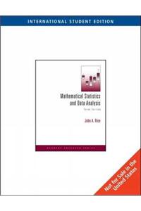 Mathematical Statistics and Data Analysis, International Edition (with CD Data Sets)