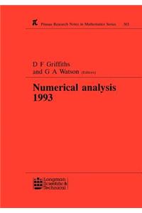 Numerical Analysis 1993