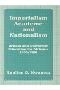 Imperialism, Academe and Nationalism