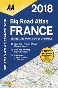 AA Big Road Atlas France