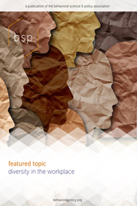 Behavioral Science & Policy