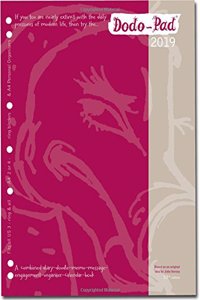 Dodo Pad A4/USA Letter/Filofax-Compatible 2019 Diary Refill, Week to View Diary (Fits 2/3/4 Ring Binders)