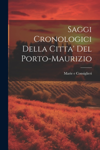 Saggi Cronologici della citta' del Porto-Maurizio