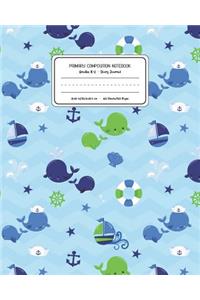 Primary Composition Notebook Grades K-2 Story Journal