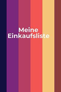 Meine Einkaufsliste