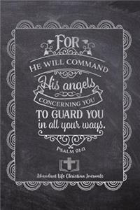 For He Will Command His Angels Concerning You To Guard You In all Your Ways